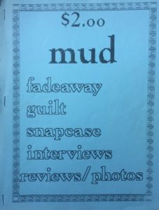 My first zine, circa 1993